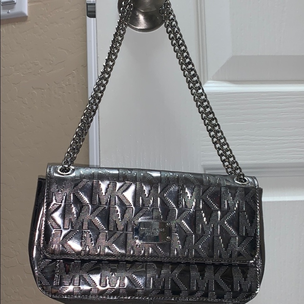 Metallic MK purse